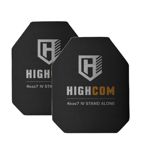 Two Highcom 4SAS7 Shooters Cut Plates / Level 4