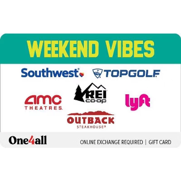$25 Weekend Vibes Gift Card (Email Delivery)
