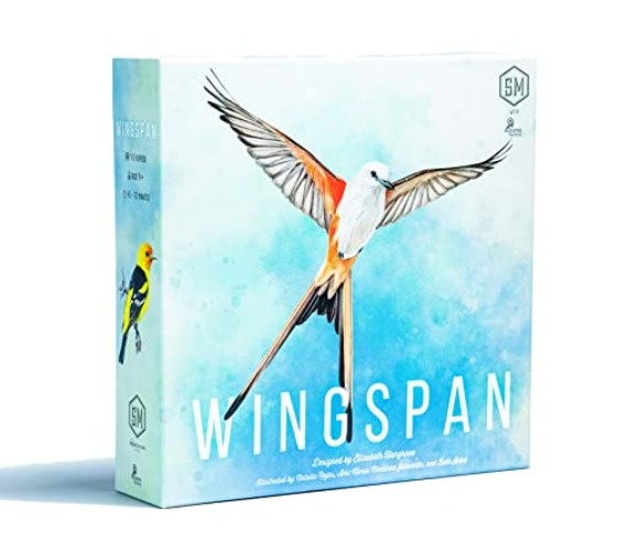 Stonemaier Games Wingspan Board Game - A Bird-Collection, Engine-Building STONEMAIER Game for 1-5 Players, Ages 14+ - With Swift Start Pack