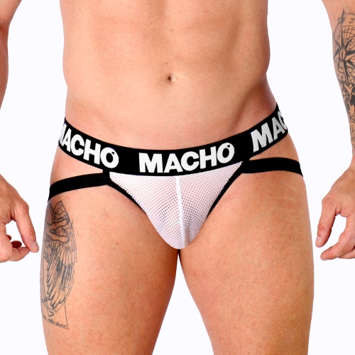 MACHO - MX26X1 JOCK NET WHITE - XL