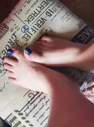 My first pedicure 😌 