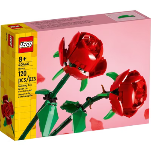 LEGO Roses Botanical Flower Collection Building Set 40460