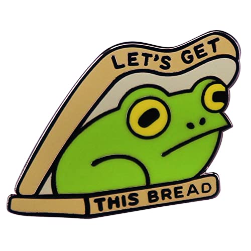 Enamel Frog Pin