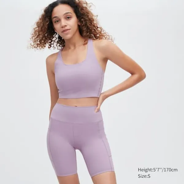 AIRism Soft Active Biker Shorts (With Pockets) | UNIQLO