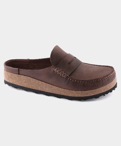Birkenstock Naples Grip in Habana | 46 / Dark Brown / 1025033-236
