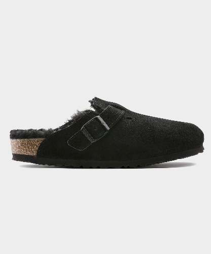 Birkenstock Boston Shearling in Black | EU 46 / BLACK / 259881-BK01