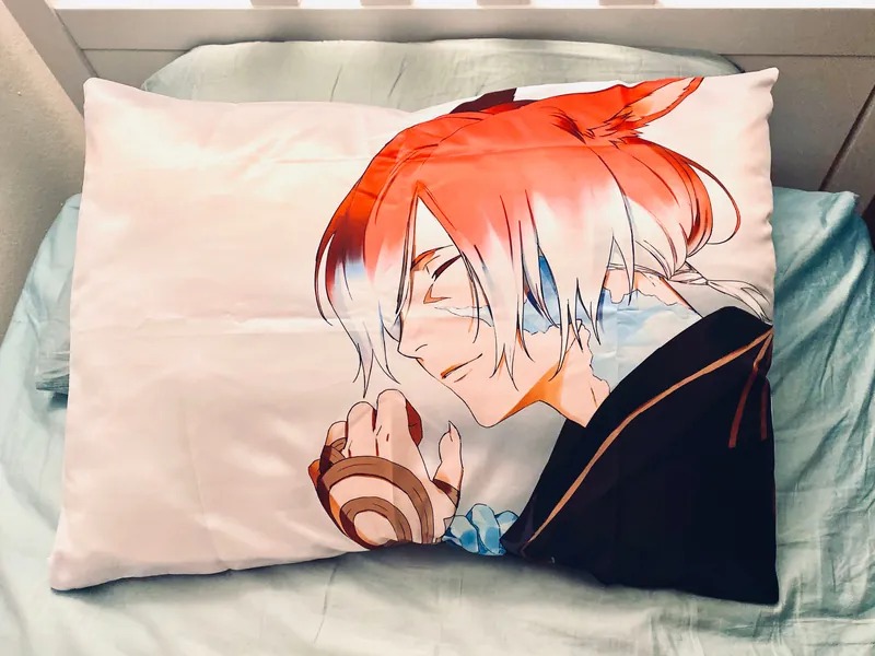 Sleeping crystal exarch pillowcase