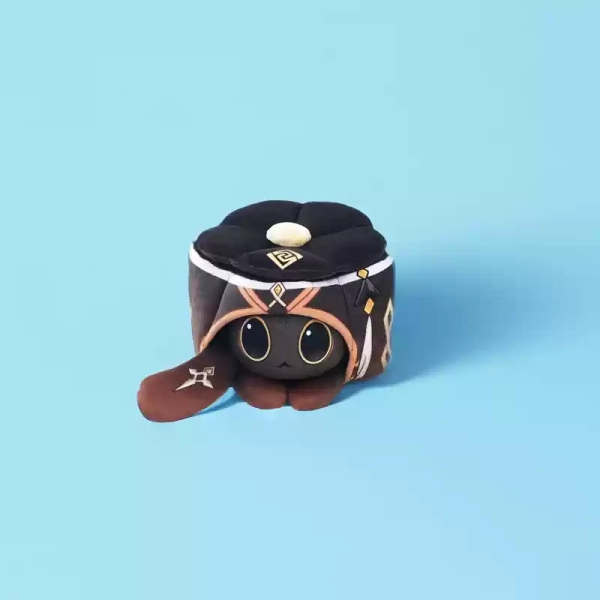 Genshin Cat Cake Plush Cute Genshin Impact Cat Stuffed Animals - Large / Zhongli