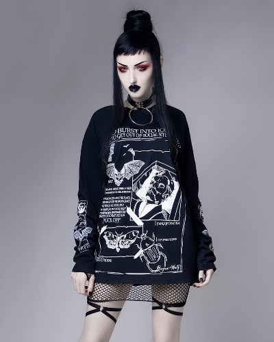 Dramatic Exit Spell - Long Sleeve Tee | L