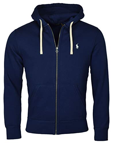 Ralph Lauren Hombre Sudaderas - L - Azul Marino (White Pony)