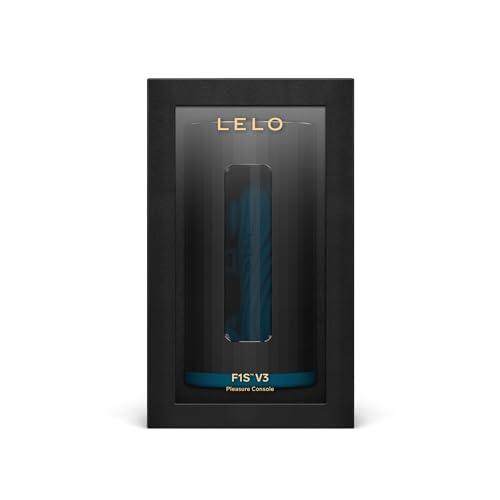 LELO F1S V3 Consola de Placer para Hombres con Aplicación por Bluetooth, 8 Patrones de Placer y Modo Interactivo con IA, Masturbador Masculino, Juguetes Eróticos para Hombre Sexuales, Teal - Blue