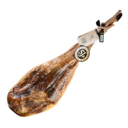Jamón de Bellota 5J 6KG - Jamón 100% Ibérico de Bellota Cinco Jotas - Envío 24H - Enviado por ENOVINOS - 5 KG