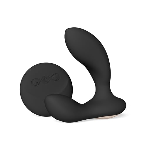 LELO HUGO 2 Remote Vibrador Prostático con Mando a Distancia y 8 Modos de Placer, Juguetes Sexuales, Green (Black) - Black