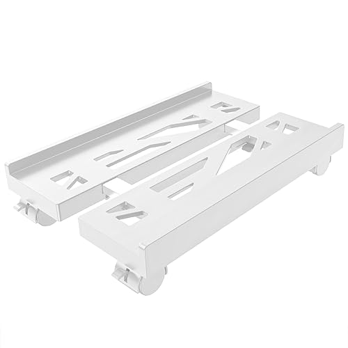 BYMECOST Adjustable Computer Tower Stand,PC Stand Mobile CPU Stand,Desktop Tower Stand with 4 Rolling Caster Wheels,Under Desk PC Tower Stand,PC Floor Stand Fits Most PC Under Desk