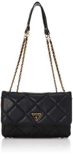 Guess Cessily CESSILY ToTE för kvinnor (1-pack), svart, Einheitsgröße