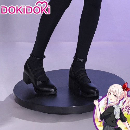 【In Stock】DokiDoki-R Game Project Sekai Colorful Stage! Cosplay Akiyama Mizuki Shoes | EU38
