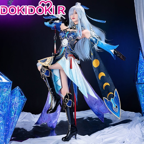 【Size S-3XL】DokiDoki-R Game Honkai: Star Rail Cosplay Jing Liu Costume Jingliu | L-PRESALE