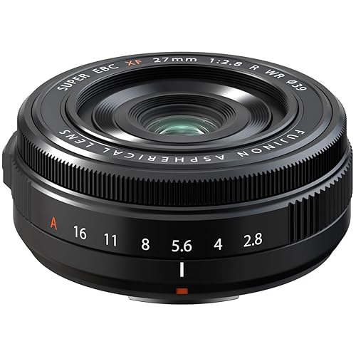 FUJINON XF27mmF2.8 R WR Lens - Black - 27mm f2.8