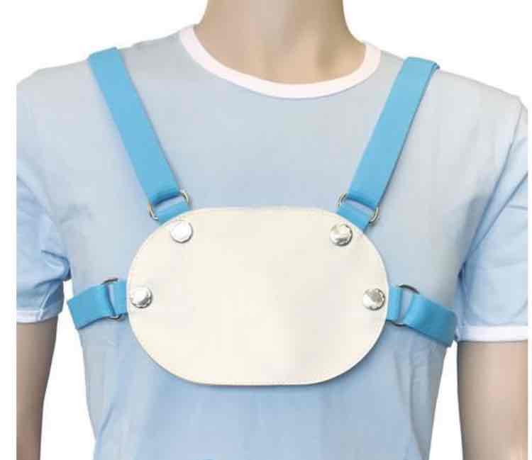 Cuddlz Adult Sized Reins ** Available in Baby Blue -or- Pink ** Locking Lockable harness