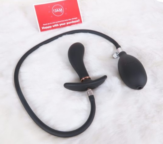Dotty after midnight - inflatable butt plug
