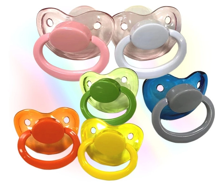Adult Pacifier - Special Transparent Shield Edition - ABDL Dummy
