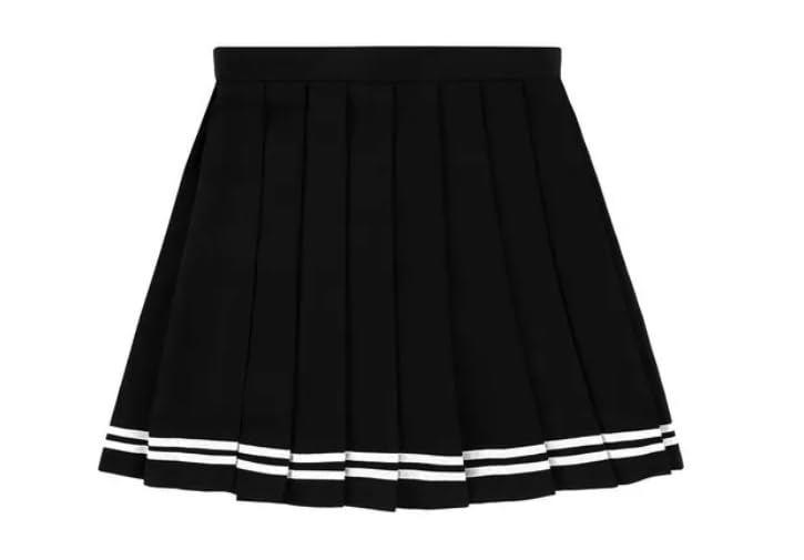Black high school skirt