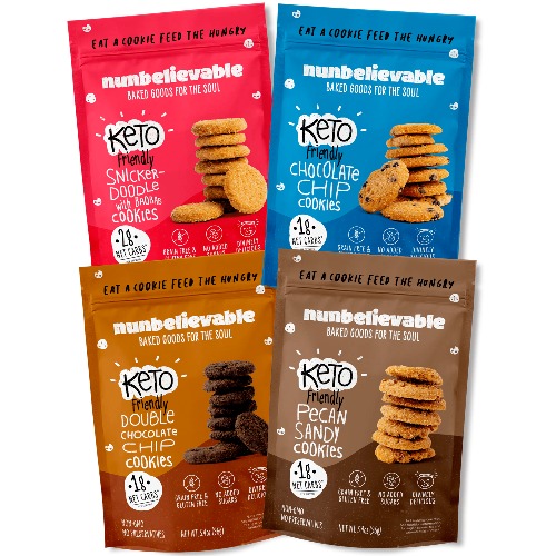 Good For You Bundle (Low Carb, Sugar Free, Grain & Gluten Free) by Nunbelievable - 24-Pack