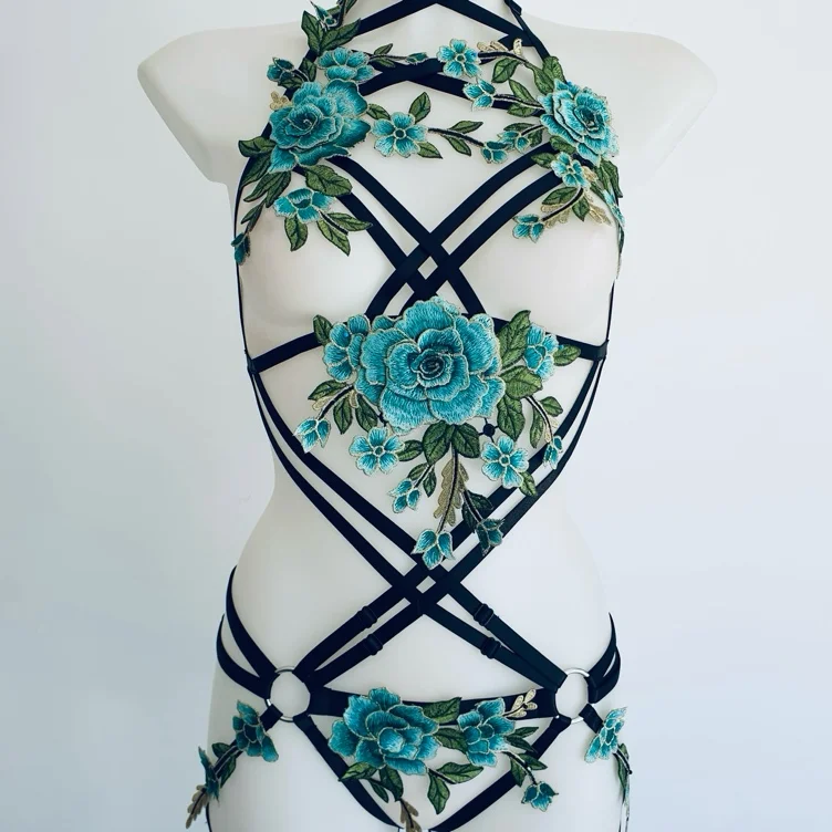 Emerald Bodysuit | Bad Star Lingerie