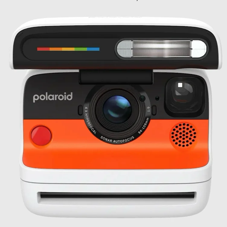 New Polaroid camera + film