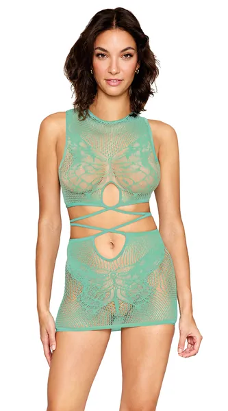 Seaside Butterfly Bralette Set