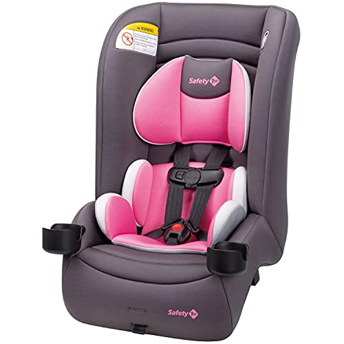 Safety 1st Jive 2-in-1 Convertible Car Seat, Rear-Facing 5-40 pounds and Forward-Facing 22-65 pounds, Carbon Rose - Carbon Rose