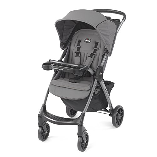 Chicco Mini Bravo Plus Lightweight Stroller, Graphite - Graphite