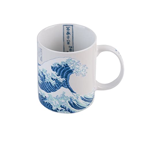 Grupo Erik Die Große Welle vor Kanagawa Tasse - Hokusai Teetasse - Kaffeetasse - Kaffeebecher mit Fassungsvermögen von 300 ml, Offizielle Lizenz - Hokusai, die Große Welle vor Kanagawa