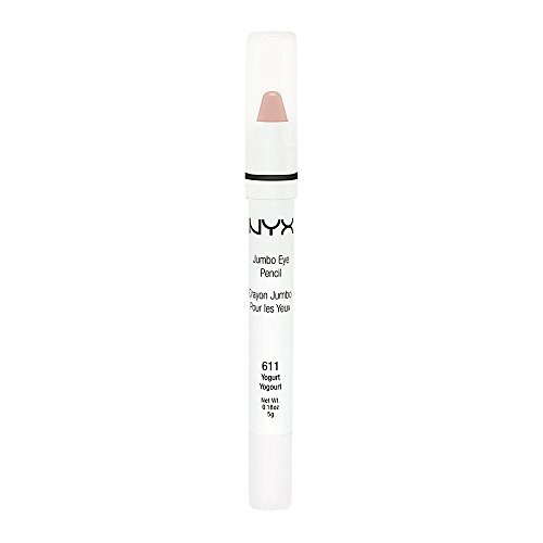 NYX PROFESSIONAL MAKEUP Jumbo Eye Pencil, Blendable Eyeshadow Stick & Eyeliner Pencil - Yogurt - Yogurt