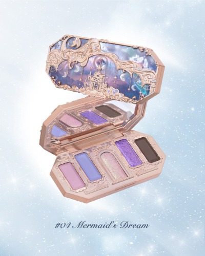 Moonlight Mermaid Five-Color Jewelry Eyeshadow Palette | 04 Mermaids Dream