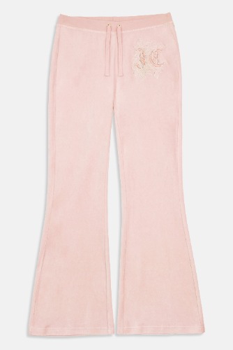 ALMOND BLOSSOM ULTRA LOW RISE RENAISSANCE CREST BAMBOO VELOUR HERITAGE BOTTOMS