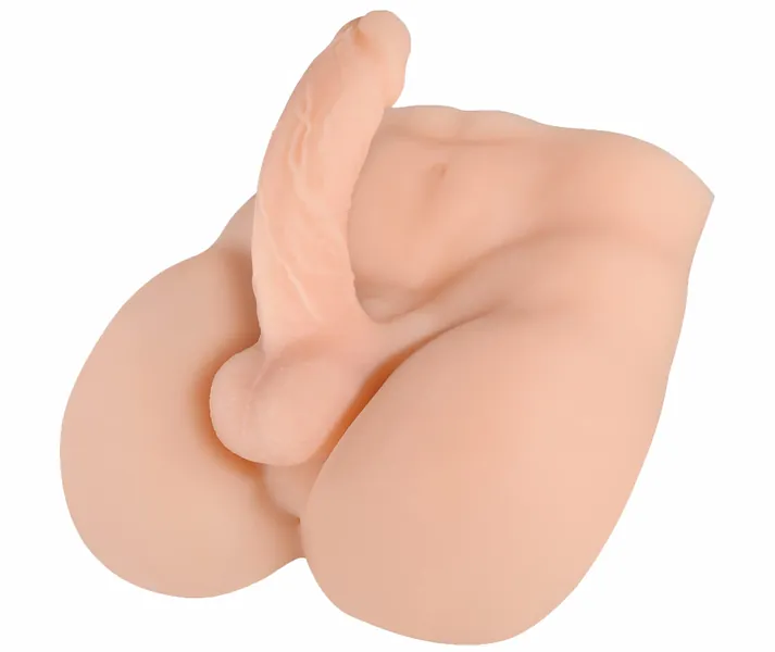 Realistic Huge Dildos,Big Men's G spot Pen is,Large Flexible Anal Dildo,Adult Sex Toys for Women Men Couples,Flesh - Large (Pack of 1) Flesh