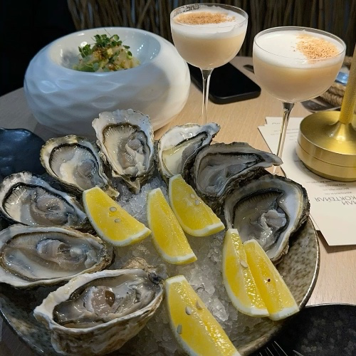 Fancy dinner🦪🍾✨