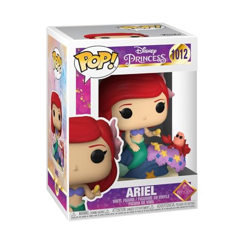 Funko Pop! Disney: Ultimate Princess - Ariel - Disney Princesses - Collectable Vinyl Figure - Gift Idea - Official Merchandise - Toys for Kids & Adults - Movies Fans - Model Figure for Collectors - POP Ariel