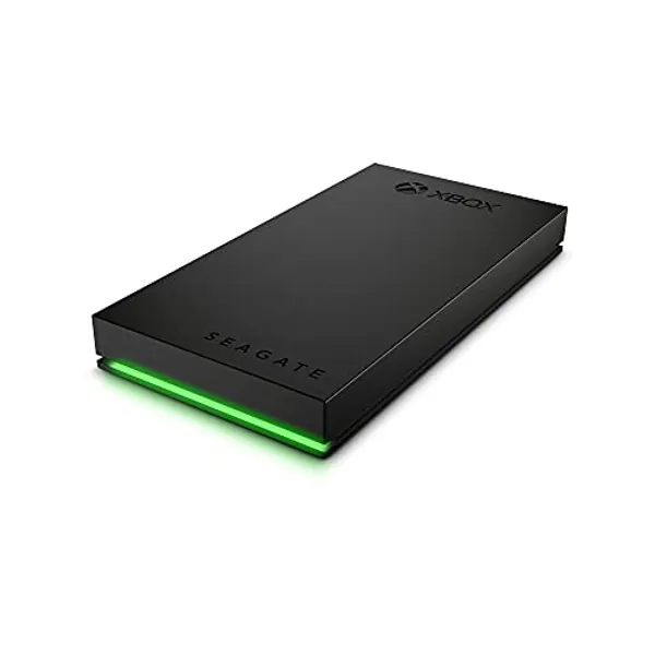 Seagate Game Drive SSD for Xbox 1TB External Solid State Drive - 3.5 Inch, USB 3.2 Gen 1, with built-in Green LED and Rescue Services (STLD1000400)