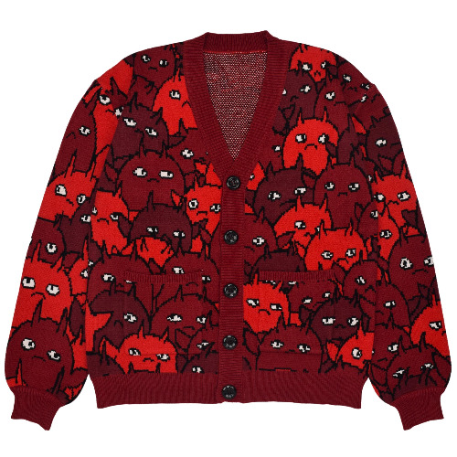 Demons Cardigan | March Preorder X-Large/XX-Large