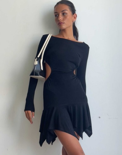 Cordelia Mini Dress Black | XS