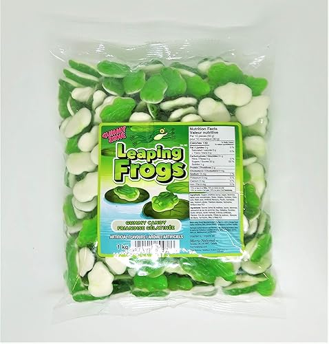 Leaping Frogs Gummy Candy, 1kg