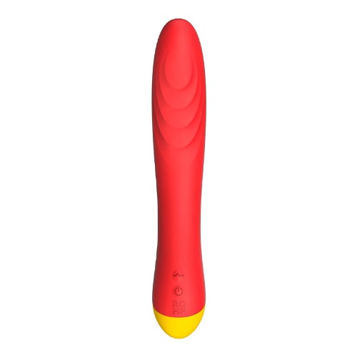 ROMP Hype Rechargeable Silicone G-Spot Vibrator Red