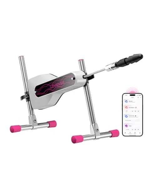 LOVENSE Mini Sex Machine, Sex Toys - Machines & Devices with Remote Control, Thrusting Machine for Women for G Spot Anal Stimulation, Adult Toys with Dildo Discreet Packaging