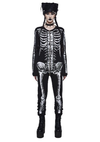 Lazy Bones Thermal Onesie | BLACK / Medium