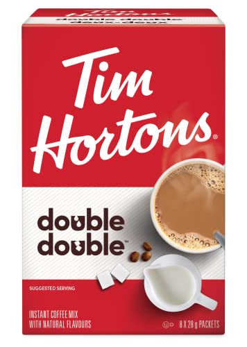 Tim Hortons Double Double Packets, 8 Count