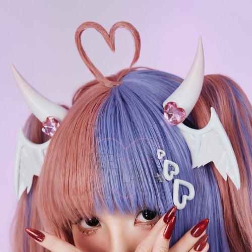 Pre-Order Ironmouse Horns - Pre-Order 2nd Batch White & Pink