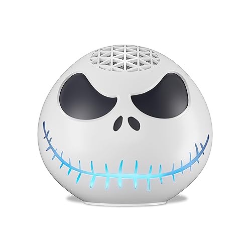 Echo Dot Bundle: Includes Echo Dot (5th Gen, 2022 release) | Charcoal and Limited Edition Disney Jack Skellington Shell - Charcoal