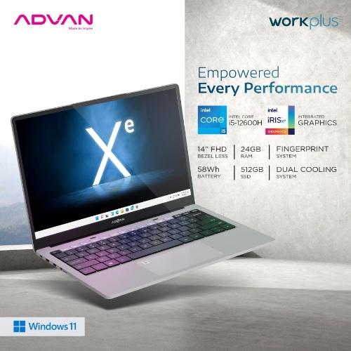 Advan Workplus i5 12600H 24/512